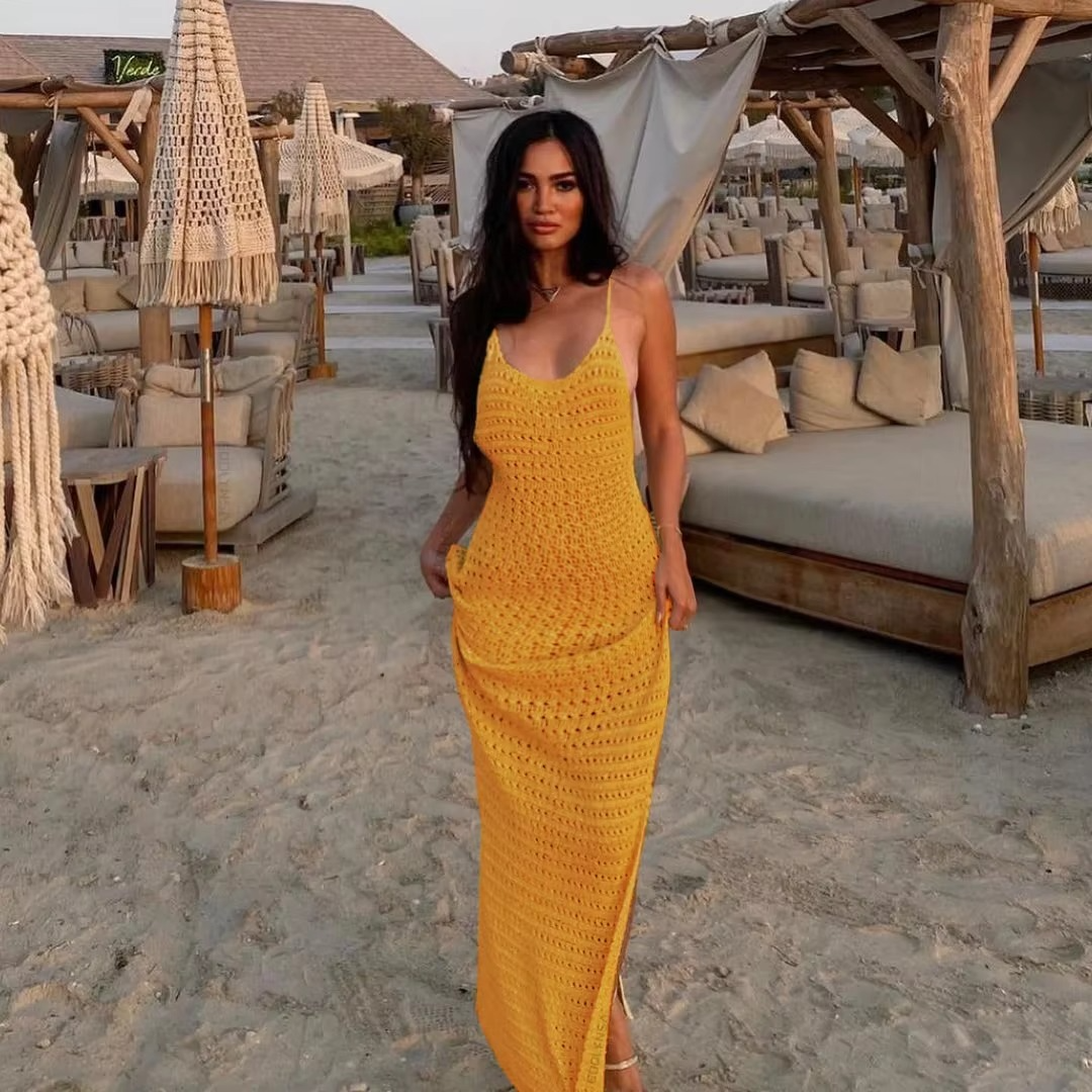 SPAGHETTI STARP DRESS