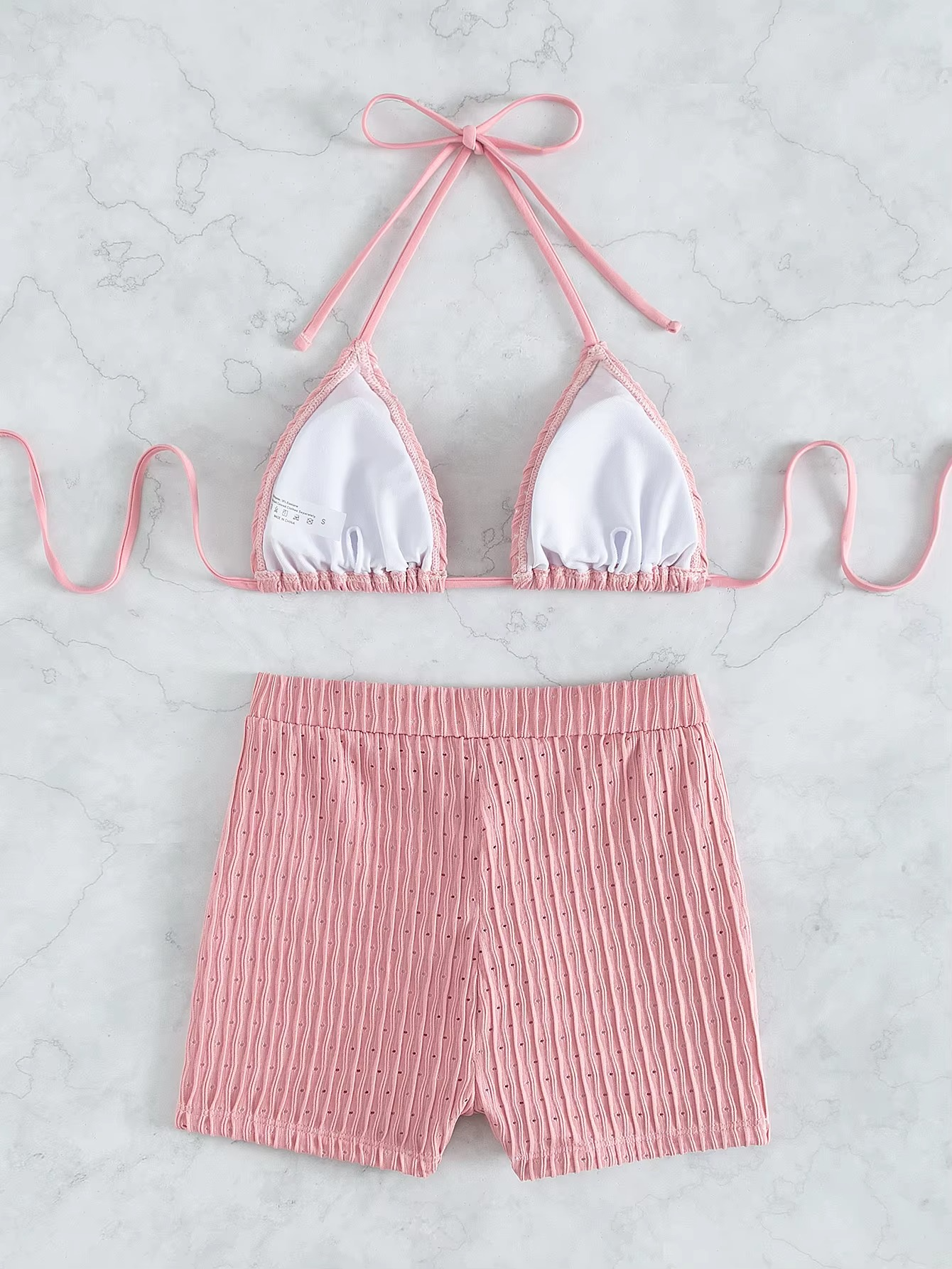 HALTER TOP WITH HIGHWAIST
