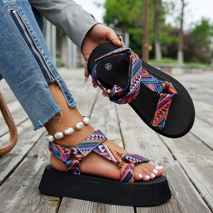 HEMP ROPE BEACH SANDALS