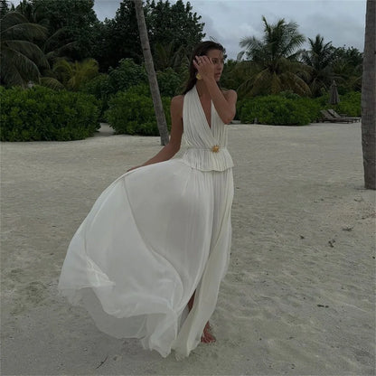 RUFFLE LONG SKIRT 3 PIECE SET