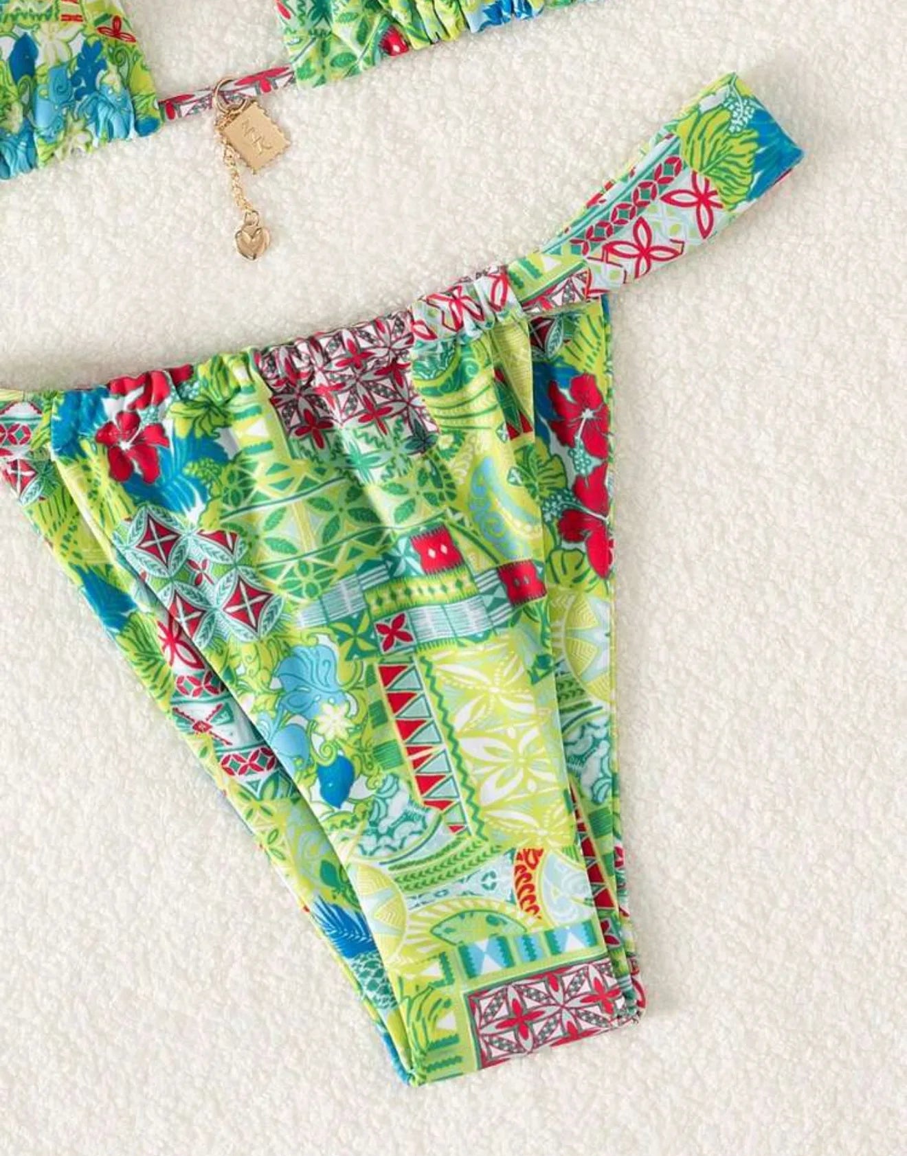 STRAPPY TRIANGLE BIKINI SET