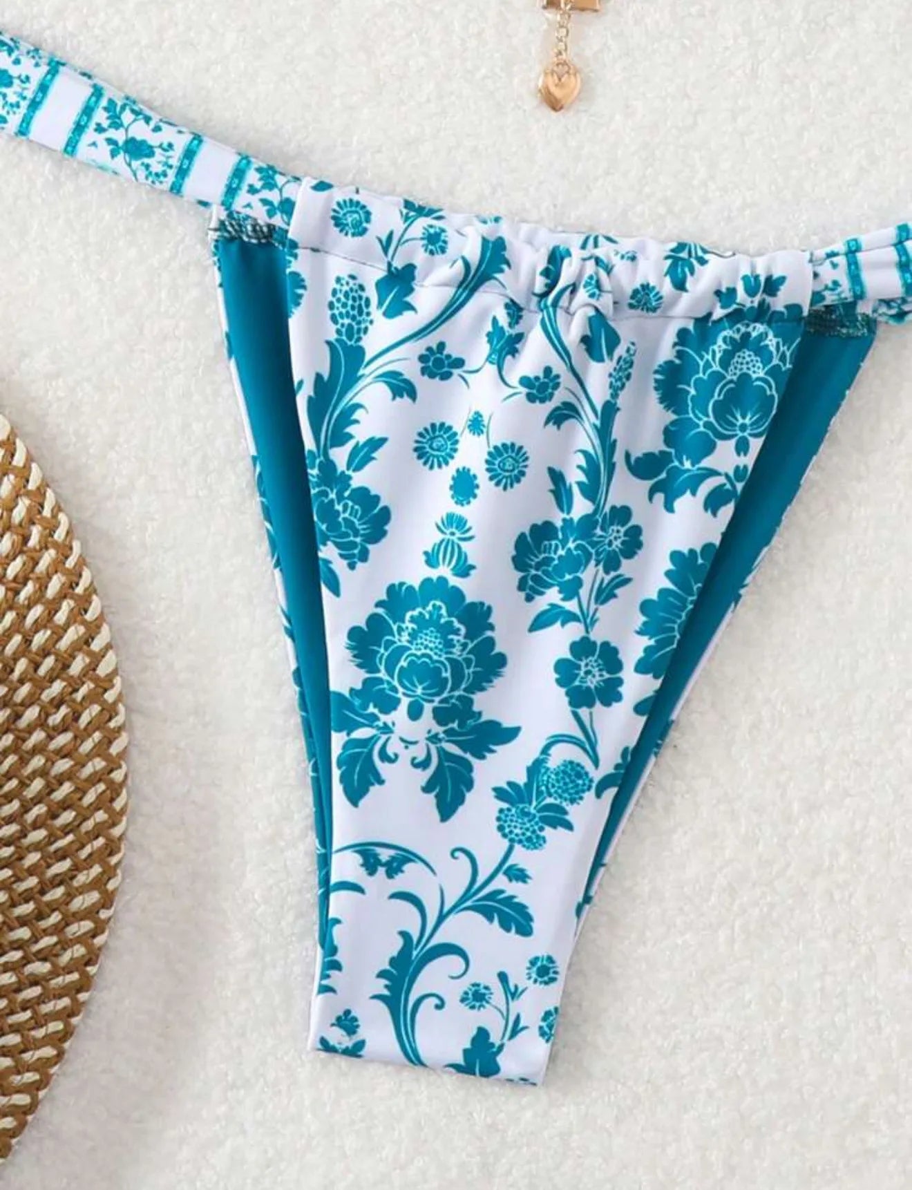 STRAPPY TRIANGLE BIKINI SET