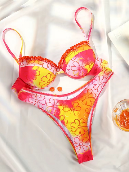 POSITANO HIGH CUT BIKINI