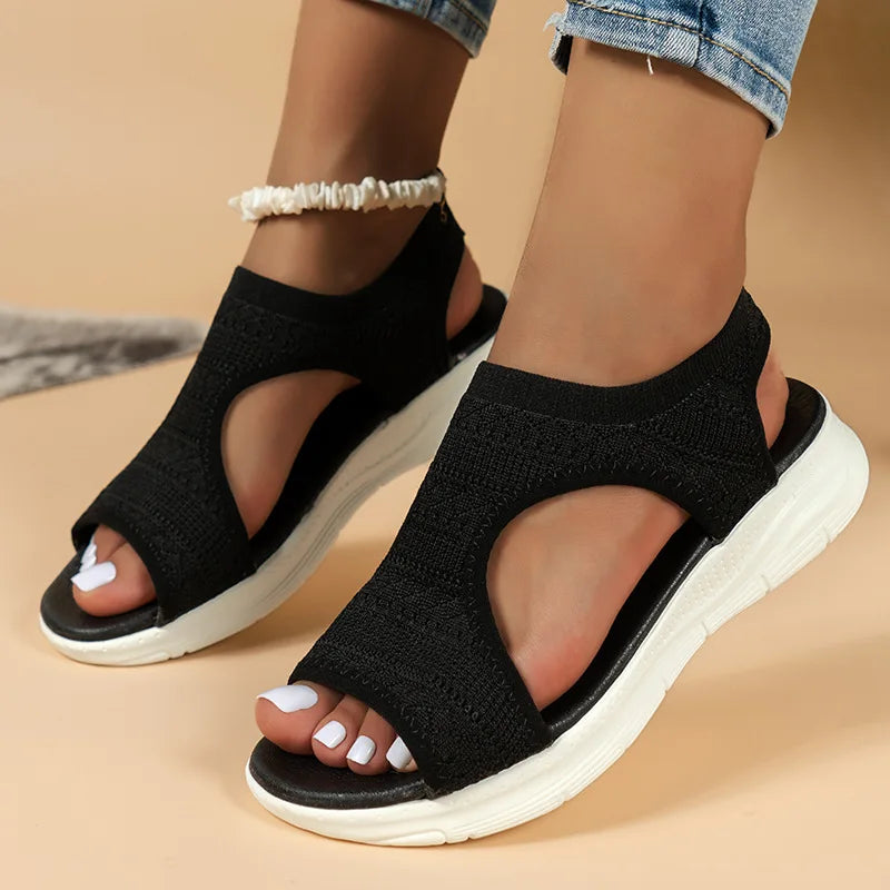 OPEN TOE ROMAN SANDALS