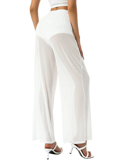 SHEER COVER-UP PANTS