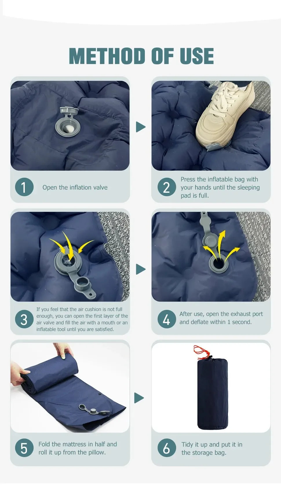 DOUBLE INFLATABLE MATTRESS
