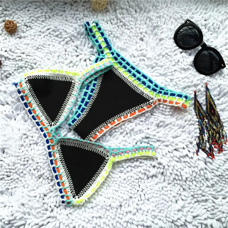 NEOPRENE BIKINI SET
