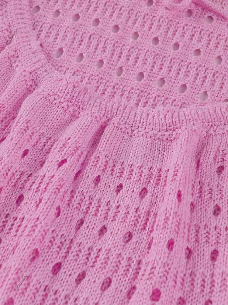 SPAGHETTI STARP DRESS