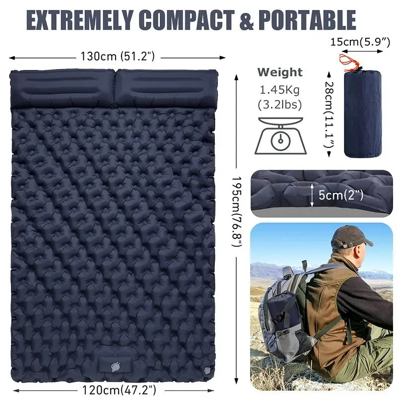 DOUBLE INFLATABLE MATTRESS