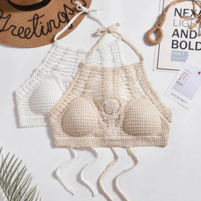 HALTER WILD-HOLLOW TOP