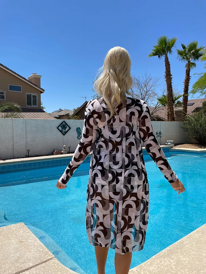 3-PIECE TROPICAL BEACHWEAR