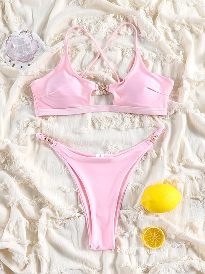 HIGH CUT STRAP BIKINI