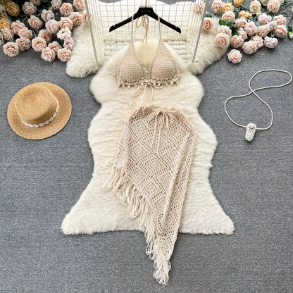 BACKLESS & SKIRT SET