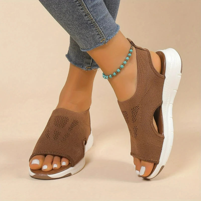 OPEN TOE ROMAN SANDALS