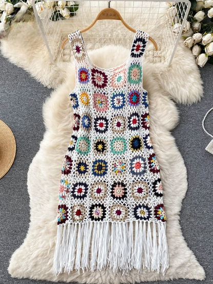 HOLOW OUT SUMMER DRESS