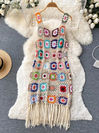 HOLOW OUT SUMMER DRESS