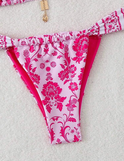 STRAPPY TRIANGLE BIKINI SET
