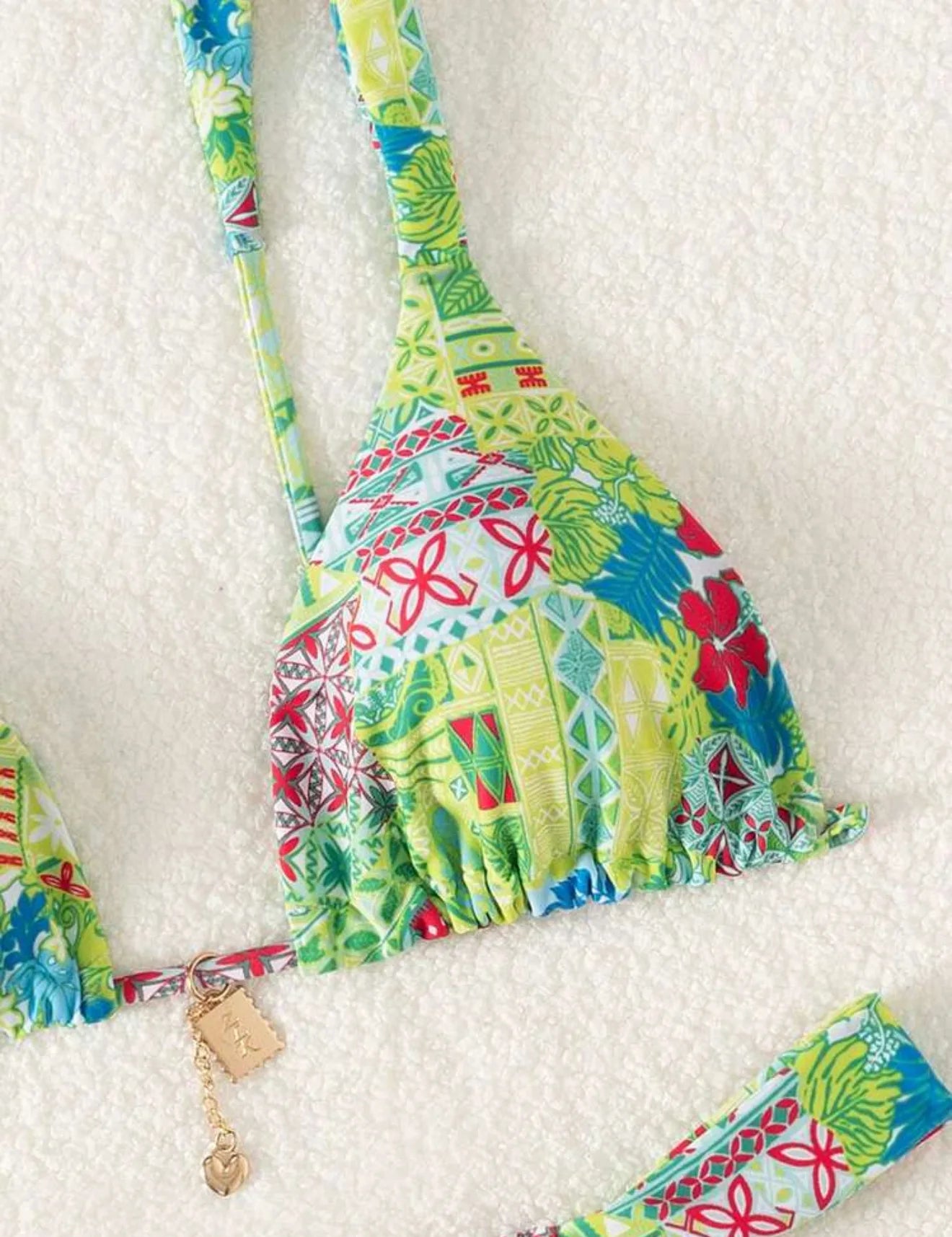 STRAPPY TRIANGLE BIKINI SET