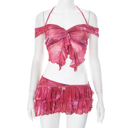 2-PIECE RUFFLE SKIRT