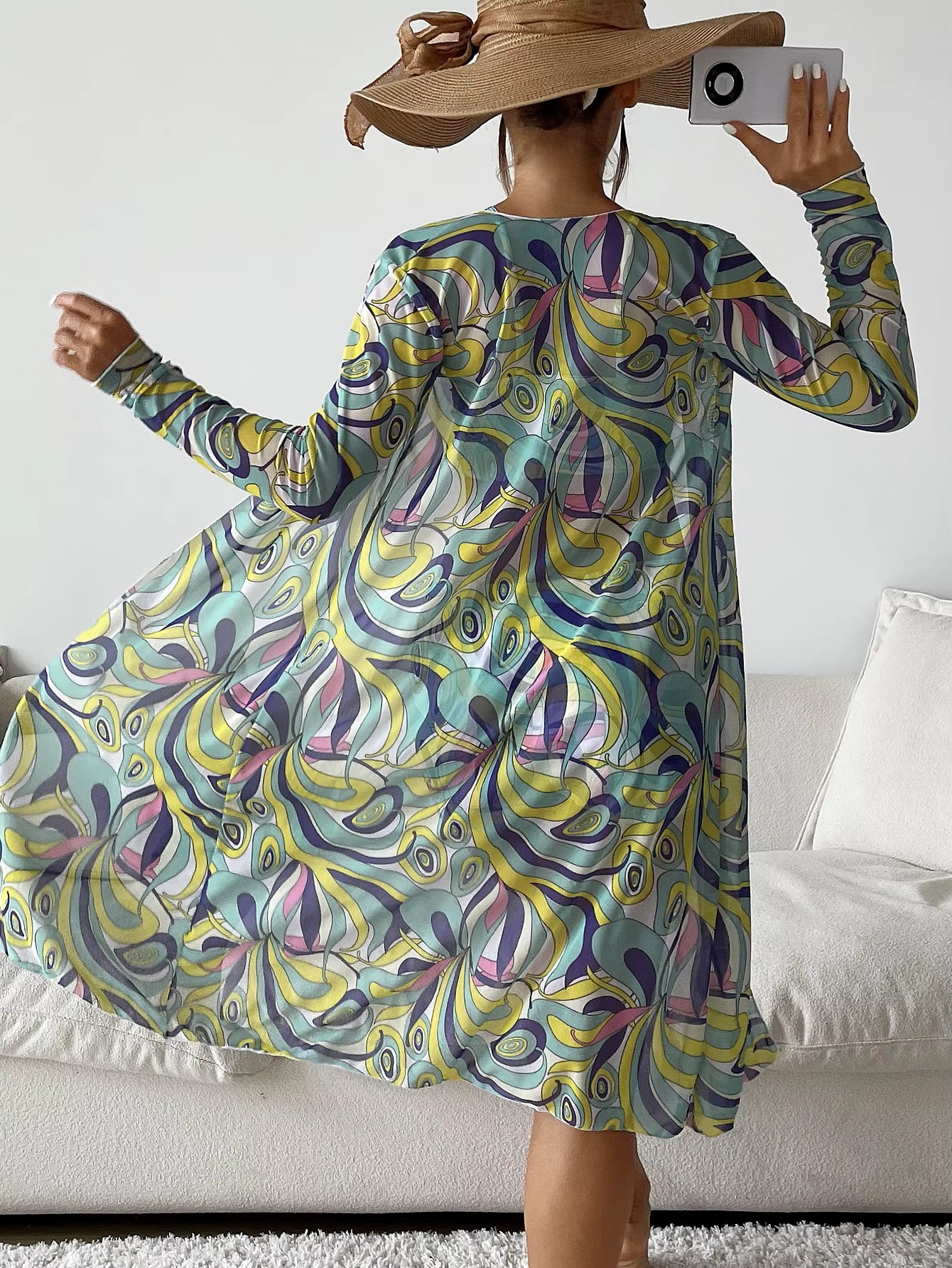 3-PIECE TROPICAL BEACHWEAR