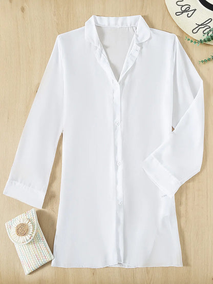 PLAIN OPEN FRONT COVER-UP