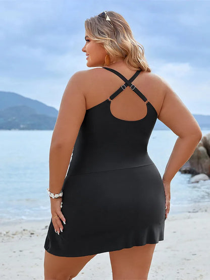 PLUS SIZE TANKINI BEACHWEAR