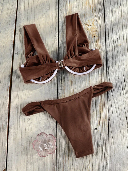 RHODES SOLID BIKINI