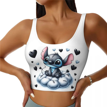 STITCH -THEMED CROP TANK