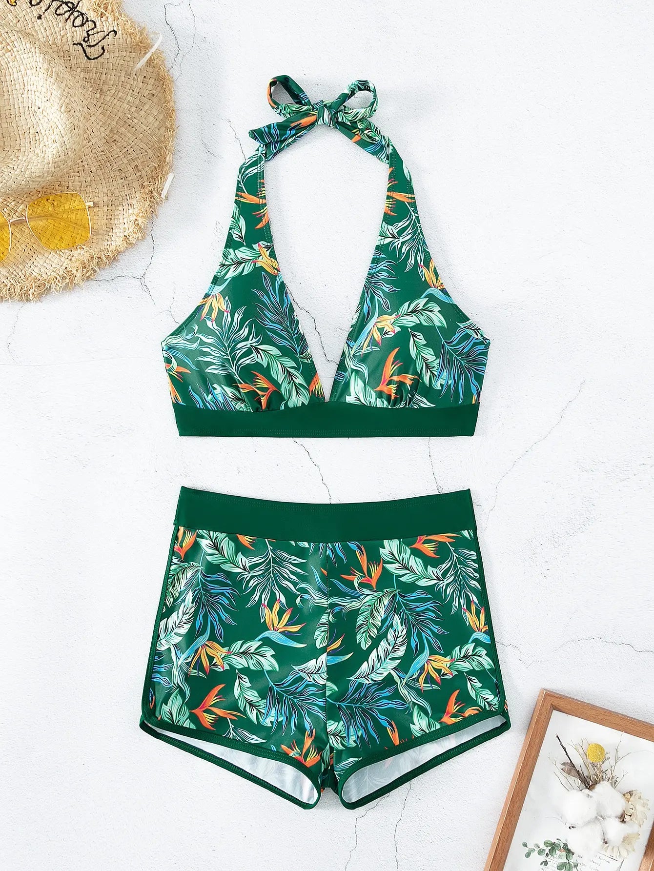 HALTER TOP BEACHWEAR