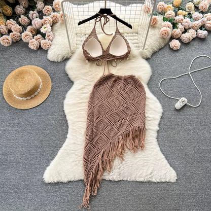 BACKLESS & SKIRT SET