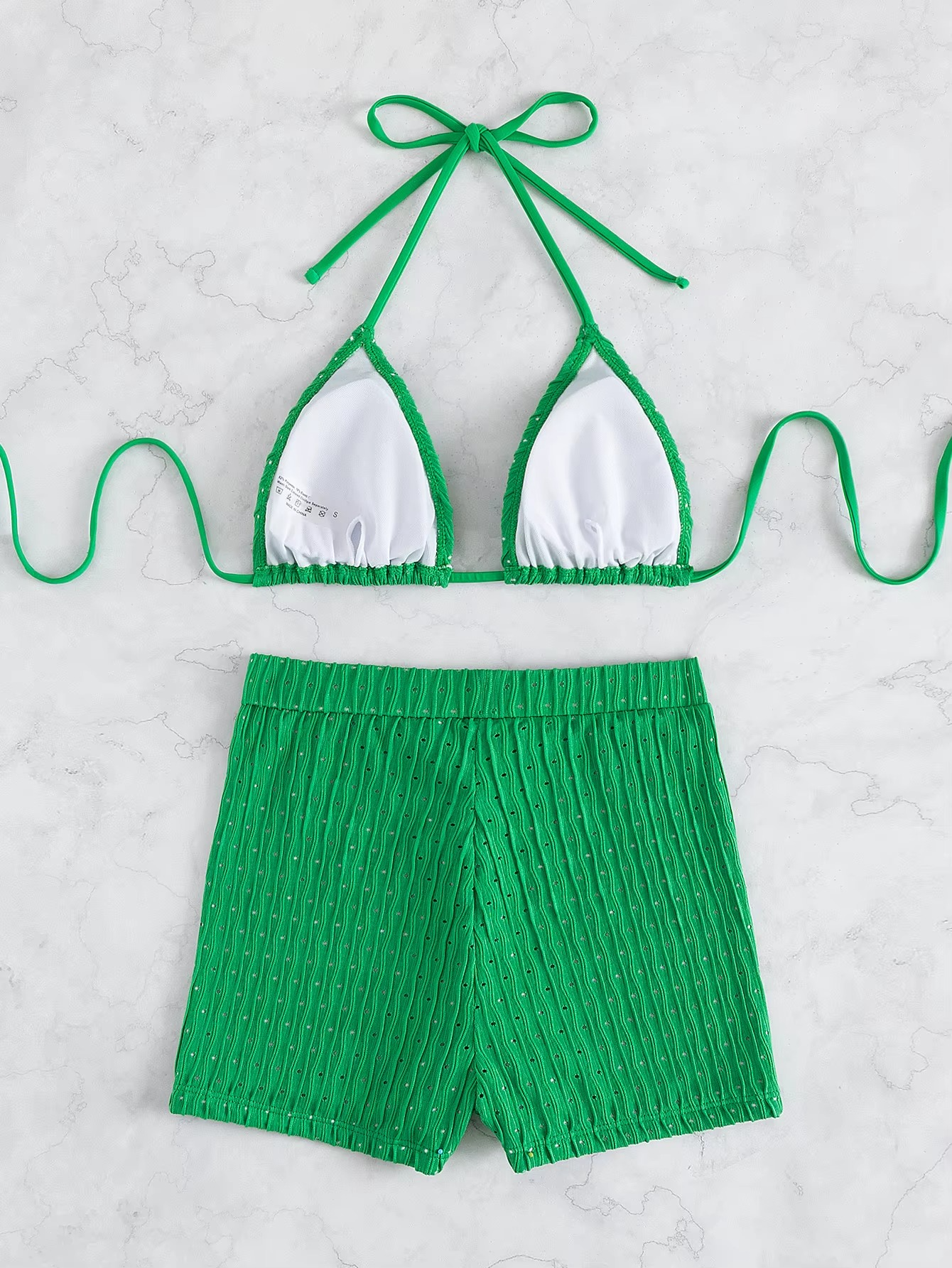 HALTER TOP WITH HIGHWAIST