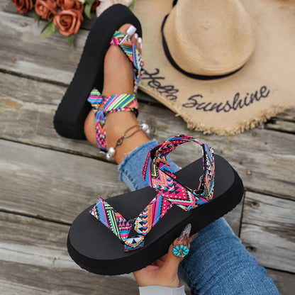 HEMP ROPE BEACH SANDALS