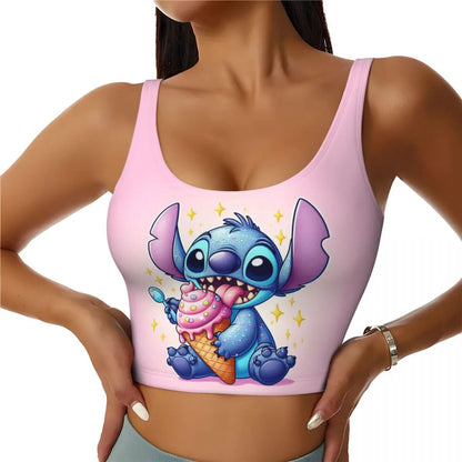 STITCH -THEMED CROP TANK
