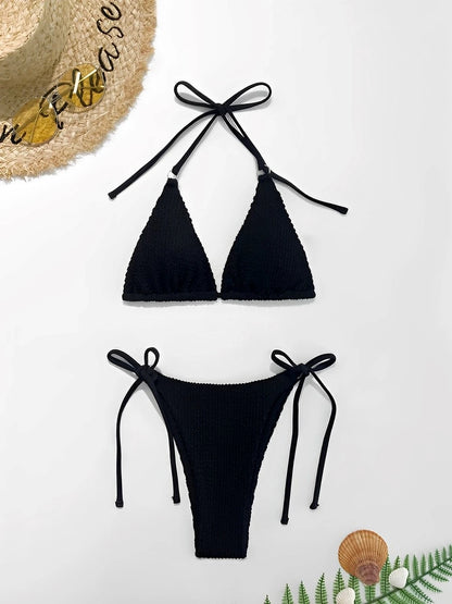 HALTER BANDAGE BIKINI