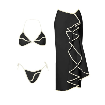 RUFFLE 3 PIECE RESORT WEAR