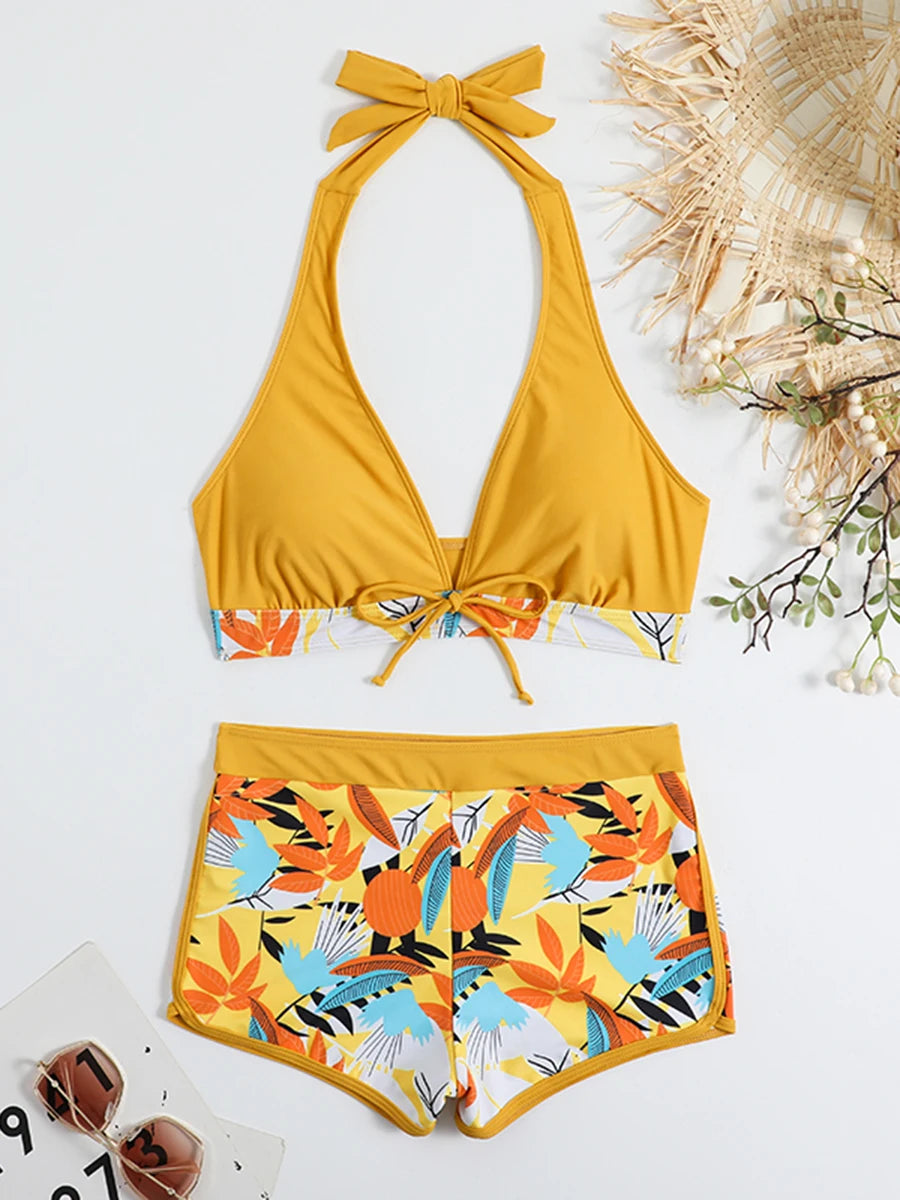 HALTER TOP BEACHWEAR