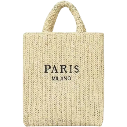 STRAW CARRY BAG