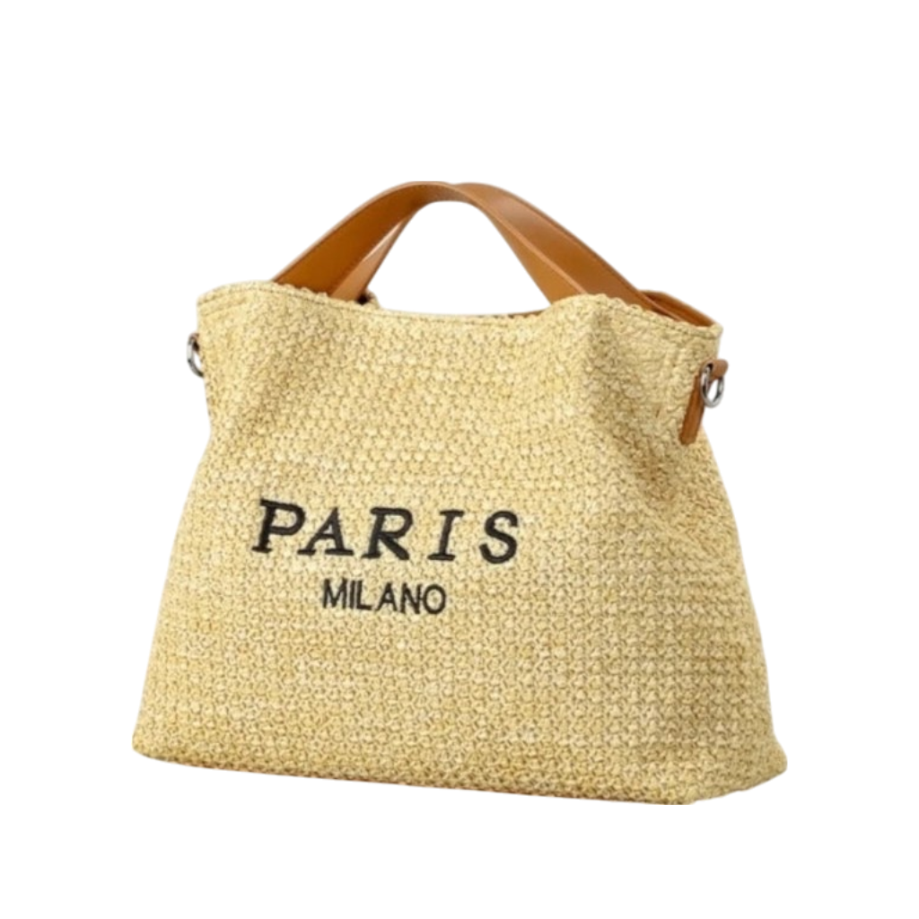 BOLD STRAW BAG