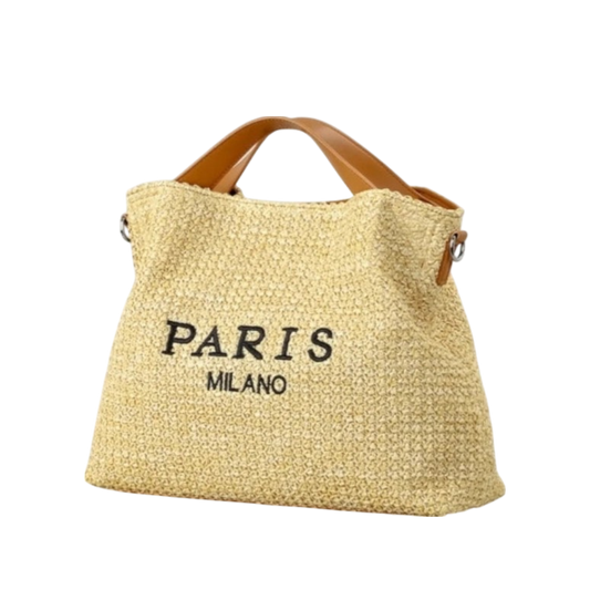 BOLD STRAW BAG