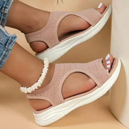 OPEN TOE ROMAN SANDALS