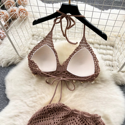BACKLESS & SKIRT SET