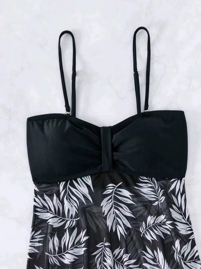 2-PIECE TROPICAL DRESS