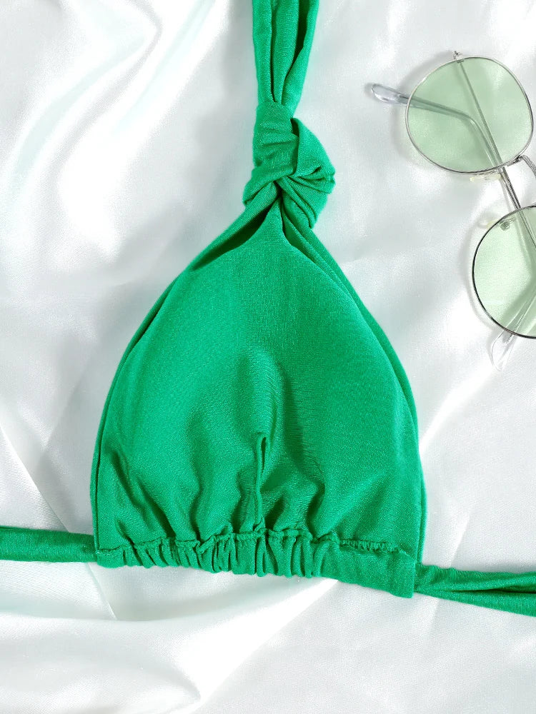 RHODES SOLID BIKINI SET