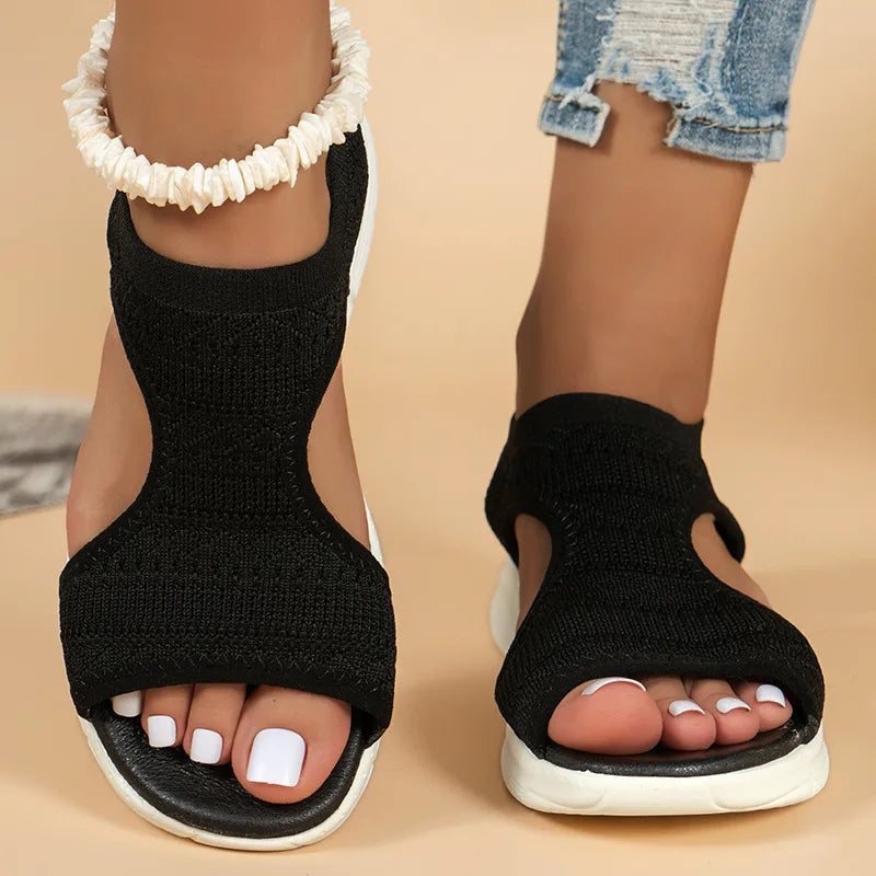 OPEN TOE ROMAN SANDALS