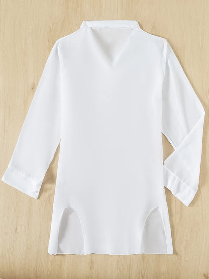PLAIN OPEN FRONT COVER-UP