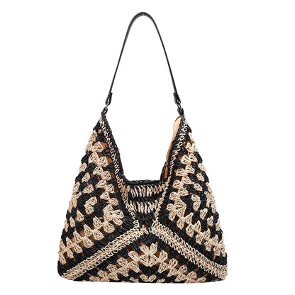 WOVEN SHOULDER BAG