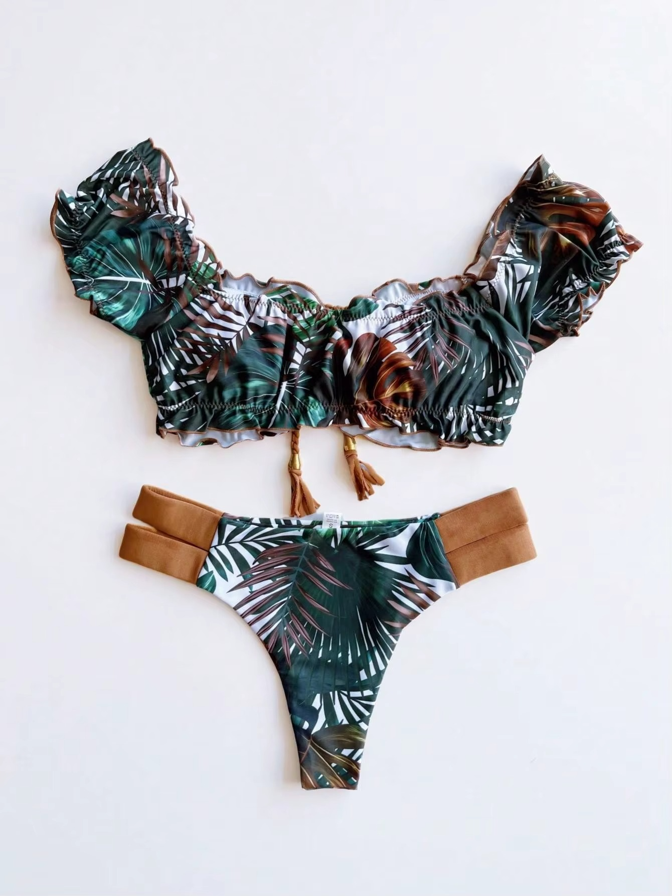 RUFFLE PUSHUP BIKINI