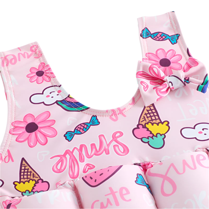 GIRLS FLOATING SWIMSUIT