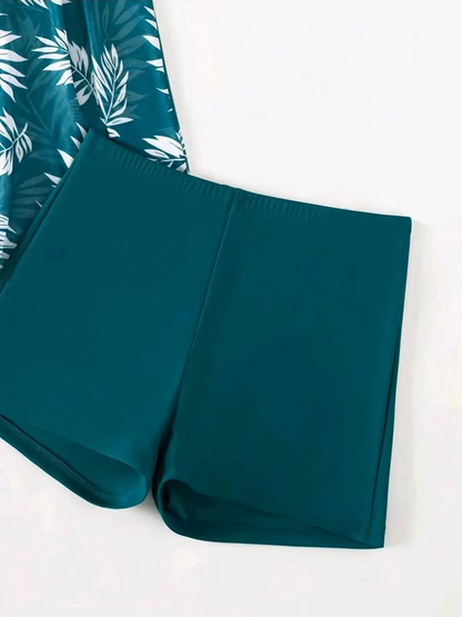 2-PIECE TROPICAL DRESS