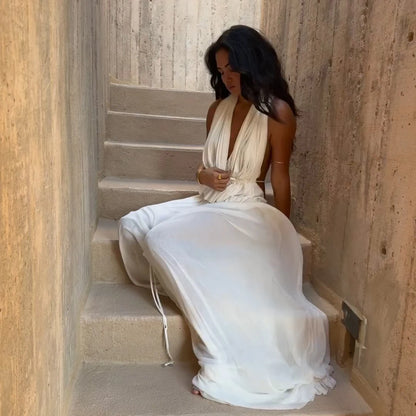 RUFFLE LONG SKIRT 3 PIECE SET